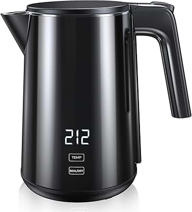 1.0L Electric Kettle with 1200W Fast Heating