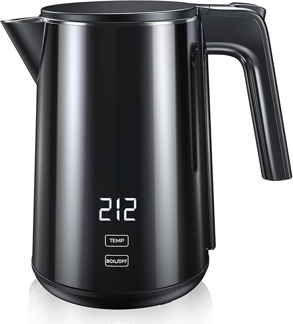 1.0L Electric Kettle with 1200W Fast Heating
