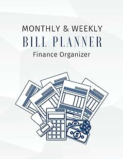 Monthly and Weekly Budget Planner for Finances