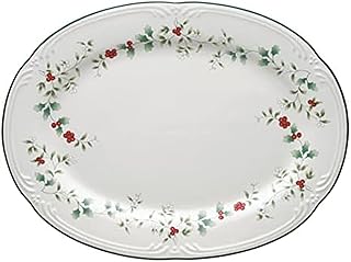Winterberry 14-Inch Stoneware Serving Platter