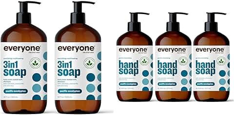 3-in-1 Body Wash and Shampoo, 32 oz, 2-pack