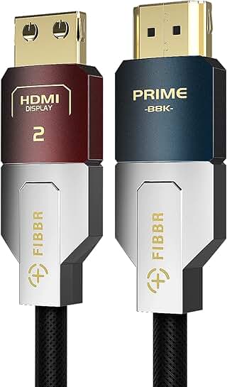 8K HDMI 2.1 Fiber Optic Cable 33FT 48Gbps