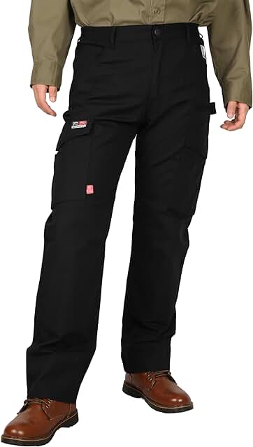 Lightweight Cargo Pants with Ripstop and Water Resistance