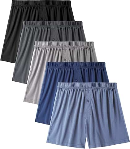 Durable Comfortable Men's Boxer Shorts Pack