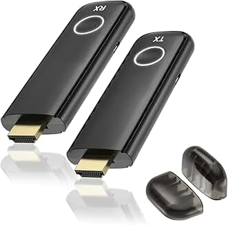 Wireless HDMI Transmitter and Receiver, 100ft, 4K, 1080P