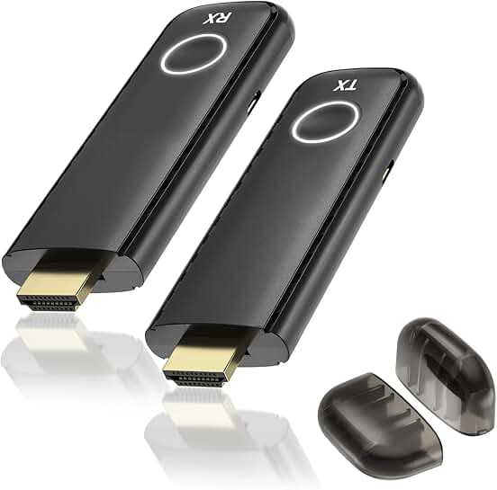 Wireless HDMI Transmitter and Receiver, 100ft, 4K, 1080P