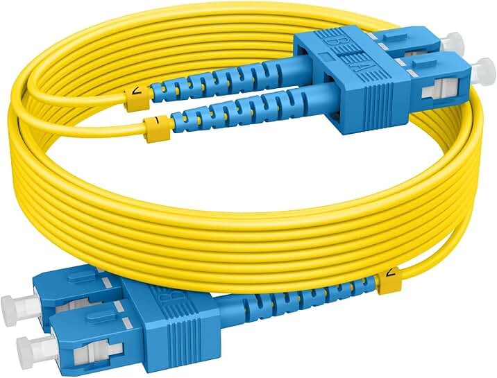 300ft Single Mode Fiber Patch Cable, SC to SC