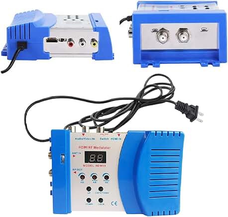 HDMI to RF Modulator for TV and Game Console