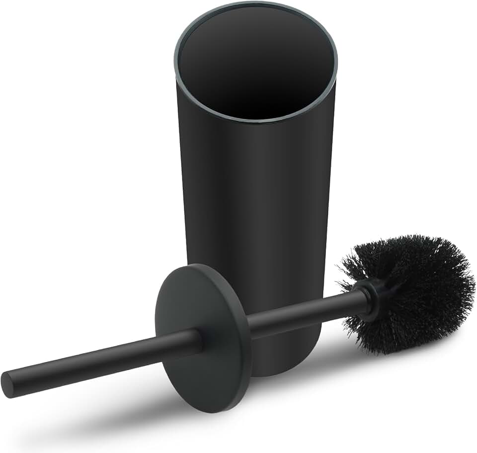 Stainless Steel Toilet Brush and Holder Set