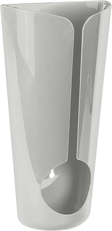 Plastic Bag Holder for Wall or Adhesive Mounting