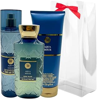Hydrating Body Gift Set with Fragrance Mist, Cream, and Wash