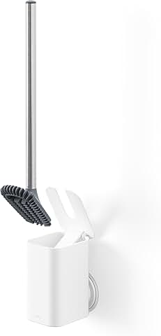 White flexible adhesive brush