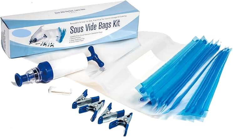 Family Sous Vide Vacuum Sealing Set with Accessories