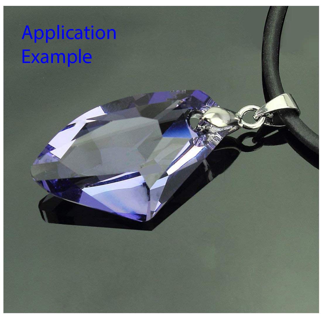 Gold Plated Sterling Silver Pendant Bail Clips for Jewelry Making