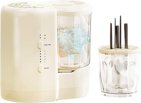 2-in-1 Electric Makeup Brush Cleaner and Mini Washing Machine