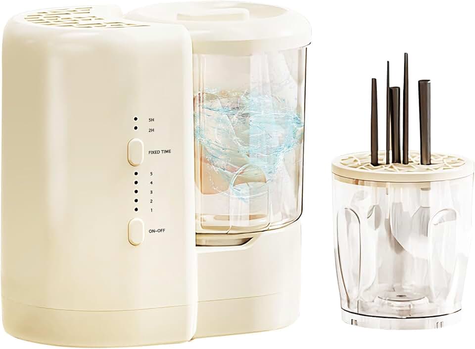2-in-1 Electric Makeup Brush Cleaner and Mini Washing Machine