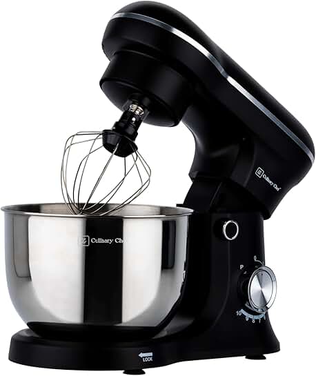 4.5L Retro Stand Mixer for Cooking