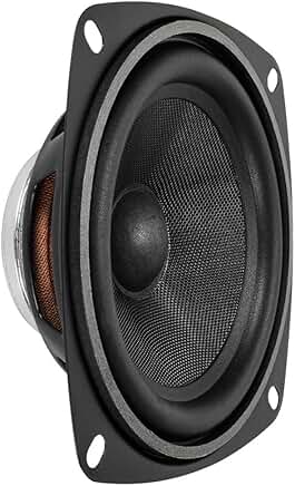 4-Inch Full-Range Neodymium Speaker, 60W, 4 Ohm