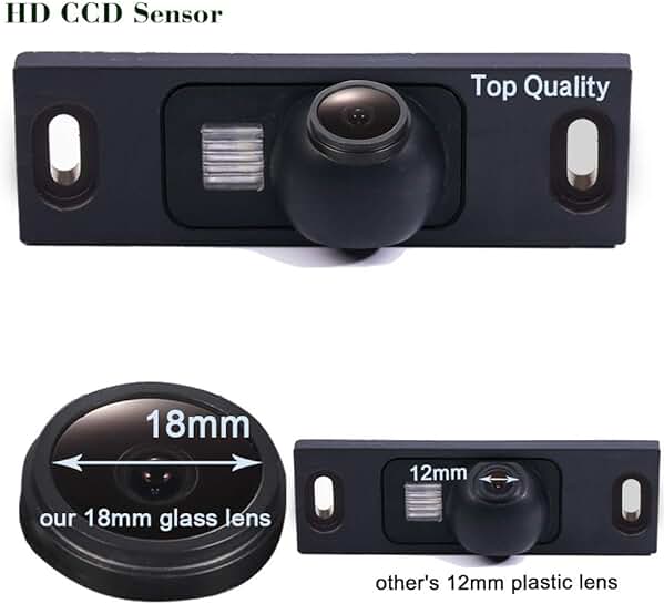 HD Rear View Camera for Vehicles with 170° View