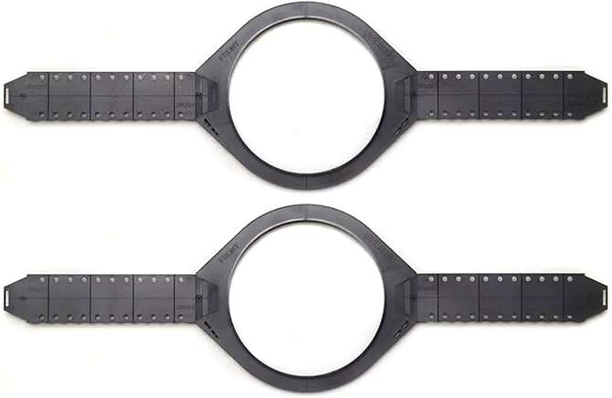 Pair of Adjustable Wall Brackets for 8" In-Ceiling & In-Wall Speakers