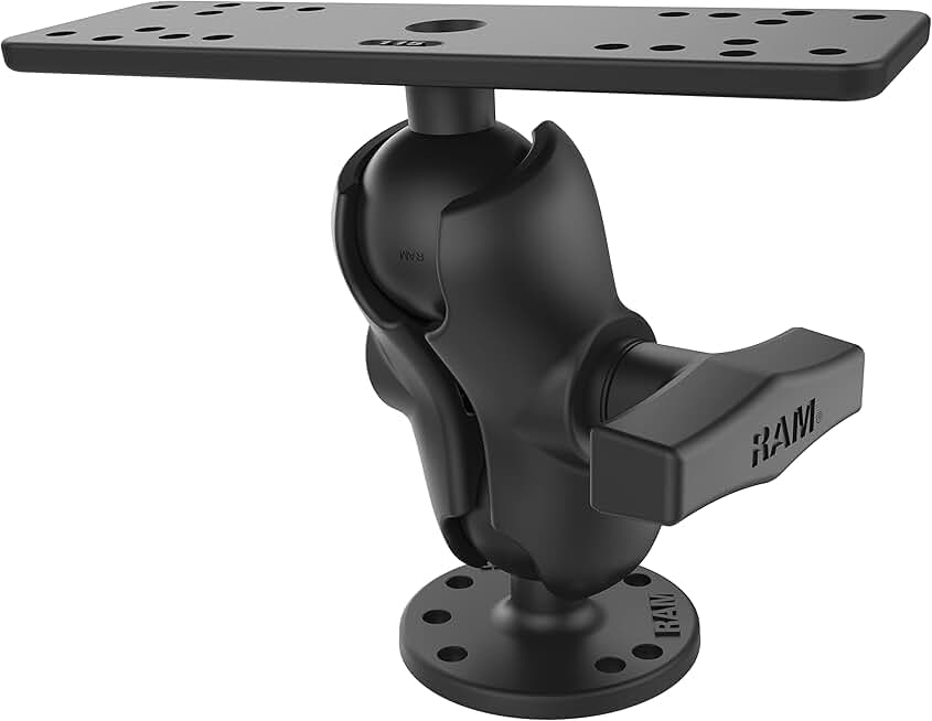 Marine Electronic Mount with Short Arm