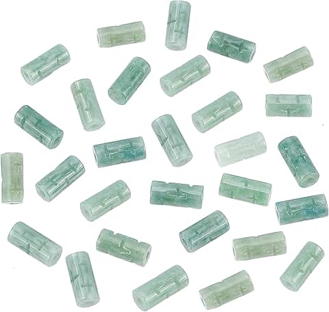 16 Natural Jadeite Beads for Jewelry Making