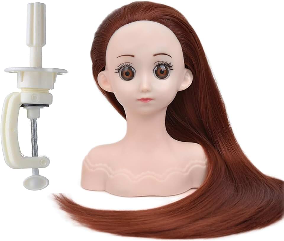 Doll Head for Hair Styling and Practice