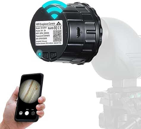 4MP WiFi Digital Camera for Telescope and Microscope