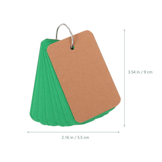 Set of 4 Mini Notebooks with Keychains