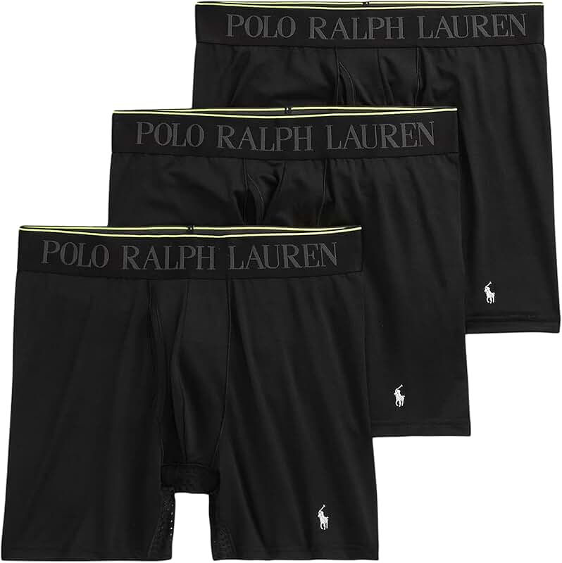 Men's 4D Flex Performance Air Boxer Briefs 3-Pack