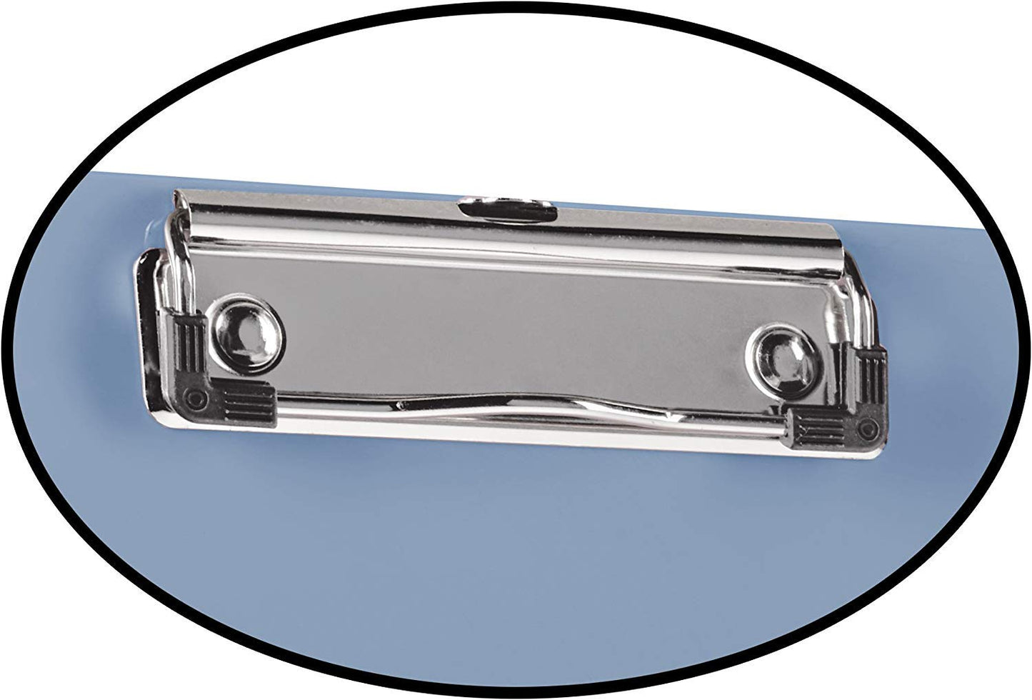 Blue A5 Plastic Clipboard Set of 6