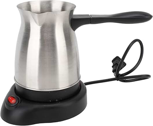 Electric Turkish Coffee Maker, 5-6 Cup Capacity