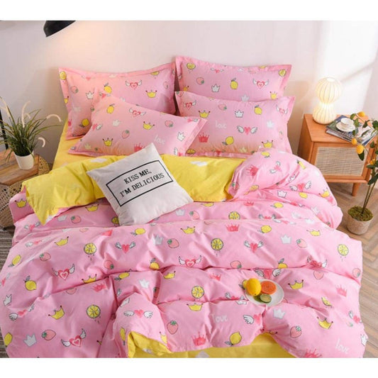 ened Cotton Three-Piece Bedding