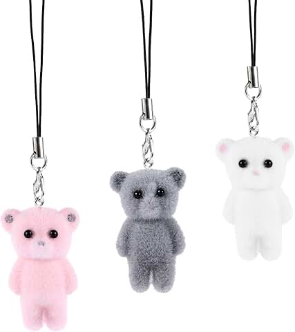 Cute Kawaii Bear Phone Charms and Accessories