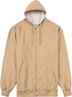 Large and Tall Thermal Fleece Zip-Up Hoodie for Men