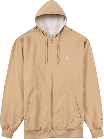 Large and Tall Thermal Fleece Zip-Up Hoodie for Men