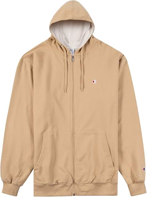Large and Tall Thermal Fleece Zip-Up Hoodie for Men