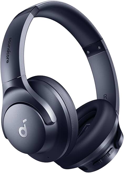 Wireless Over-Ear Noise Cancelling Headphones with 40H Playtime
