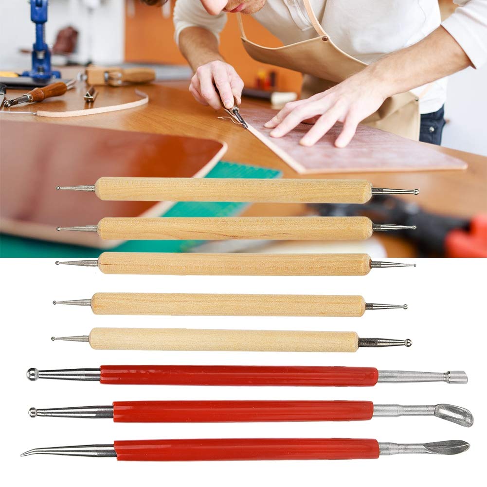 LeatherCraft Pro Carving Kit for Leather DIY Projects