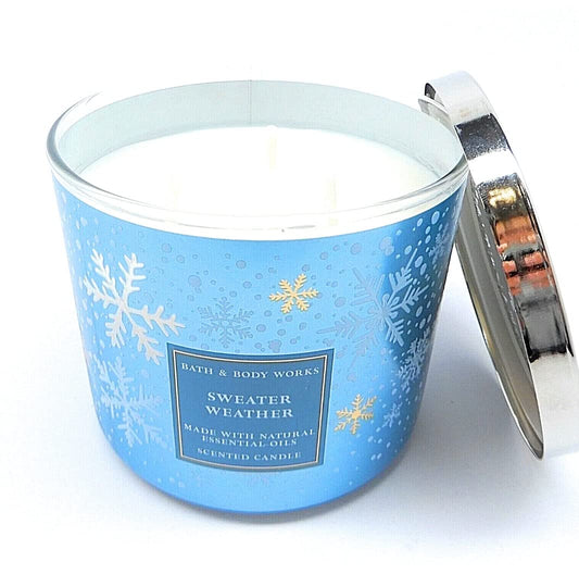 Sweater Weather 3 Wick Scented Candle