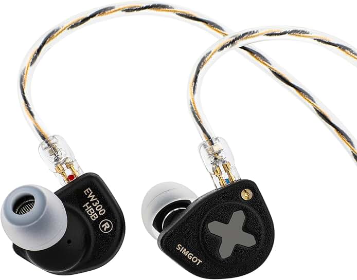 Hybrid In-Ear Monitor with Detachable Nozzles