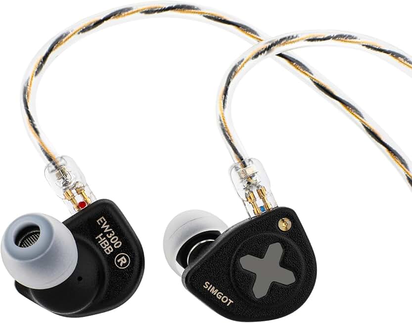 Hybrid In-Ear Monitor with Detachable Nozzles