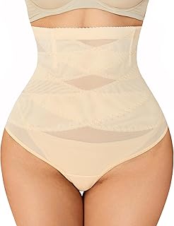 High Waist Thong Shapewear for Tummy Control