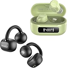 Open Ear Wireless Headphones with Noise Cancellation
