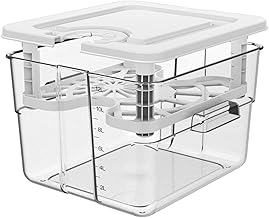 12.6 Quart Sous Vide Container with Lid and Rack