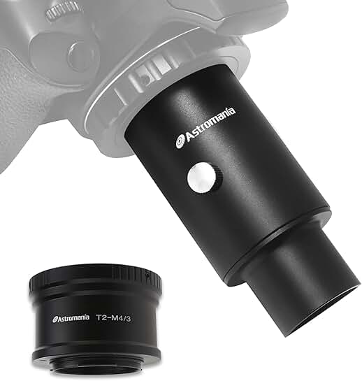 T T2 Mount for Olympus and Panasonic M4/3 Cameras Bundle
