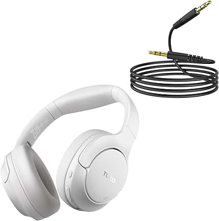 Hybrid Active Noise Cancelling Headphones with 3.5mm Cable
