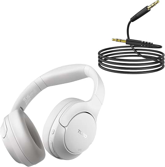 Hybrid Active Noise Cancelling Headphones with 3.5mm Cable