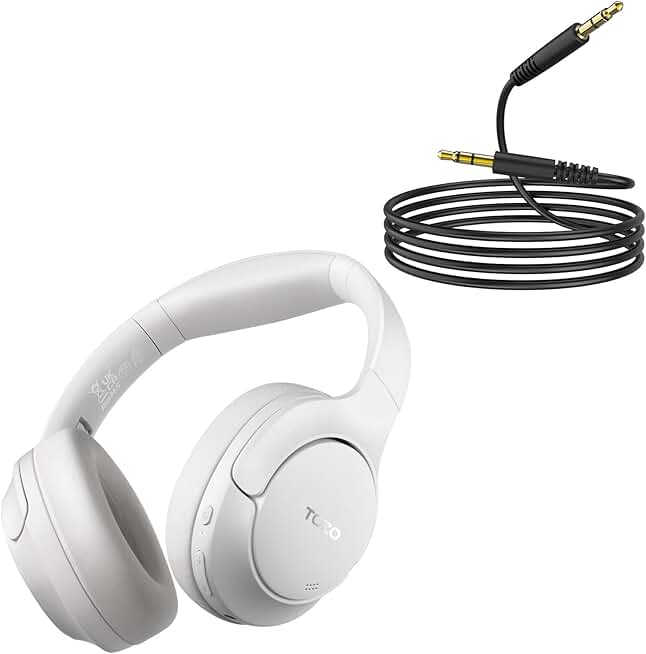 Hybrid Active Noise Cancelling Headphones with 3.5mm Cable