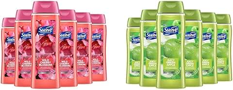 Body Wash Bundle with Cherry Blossom, Apple, and Vitamin E